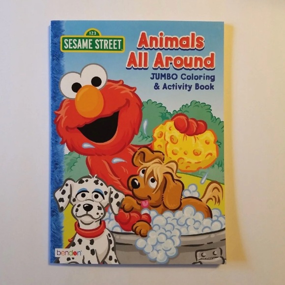 Sesame Street Accessories Sesame Street Coloring Activity Book